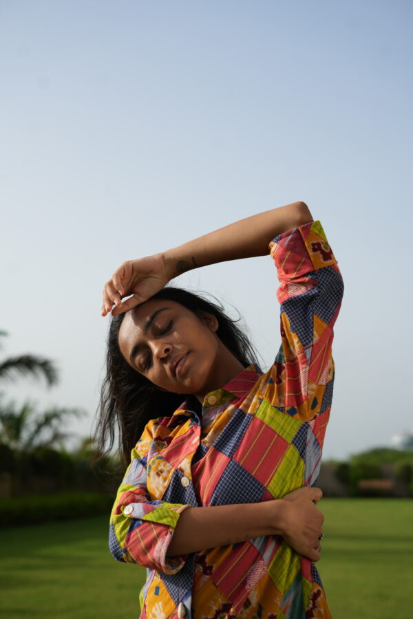 Distort Shirt Dress - Image 4